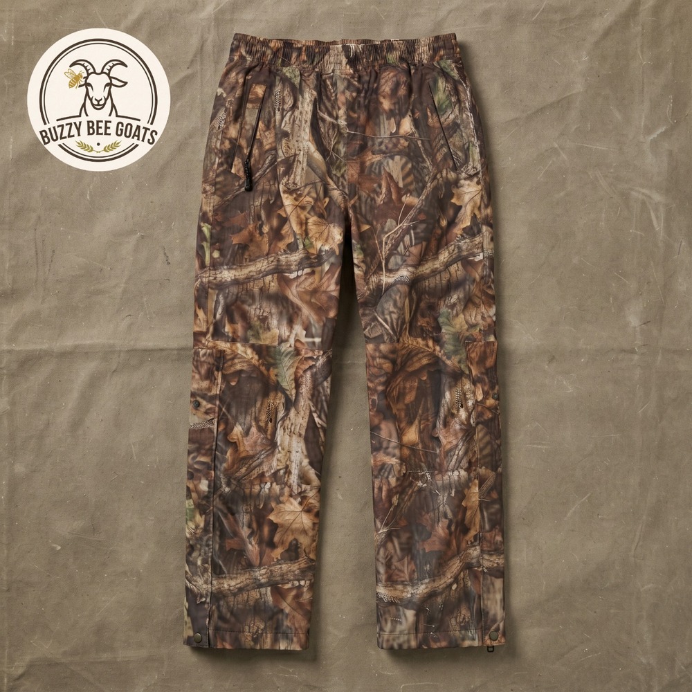 Cabelas Dry Plus Camo Hunting Cargo Pants Mens Polyester Fall Winter Size XL